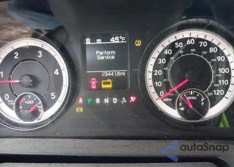 2018 Ram 2500 Slt 4X4 6'4 Box из США, поврежденный, VIN 3C6UR5DL0JG245815